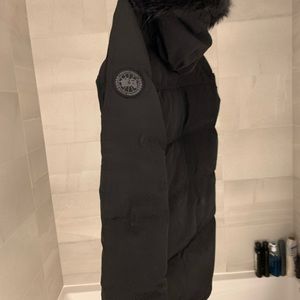 CANADA GOOSE EMORY PARKA BLACK LABEL EDITION WITH BLACK FUR
